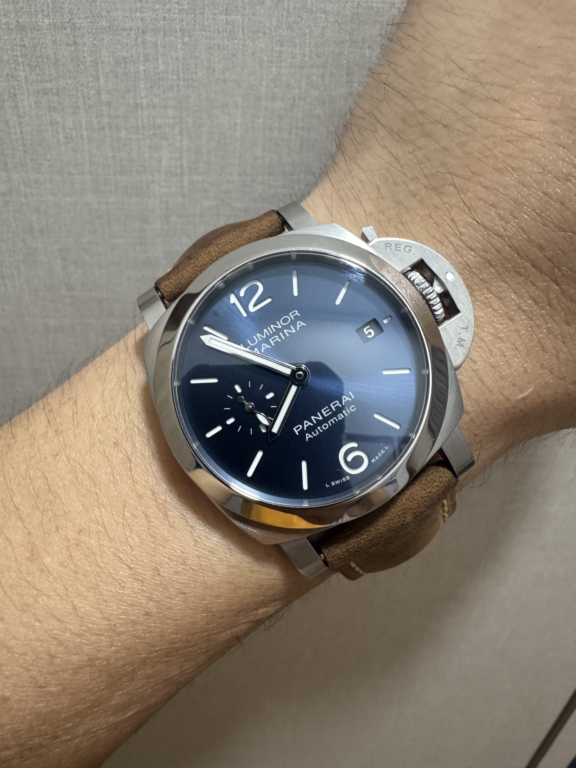 Panerai Luminor Marina Quaranta 40mm Blue Pam 1270 01270
