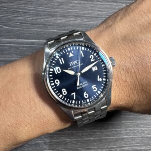 IWC Pilot Mark xviii 18 40mm Le Petit Prince Blue Dial Bracelet IW327016