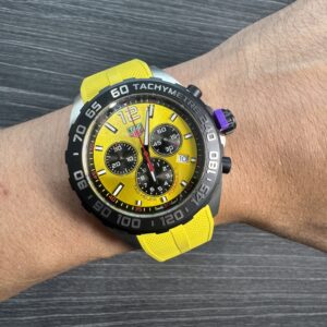 Tag Heuer Formula 1 Chronograph Yellow 43mm CAZ101AM.FT8054