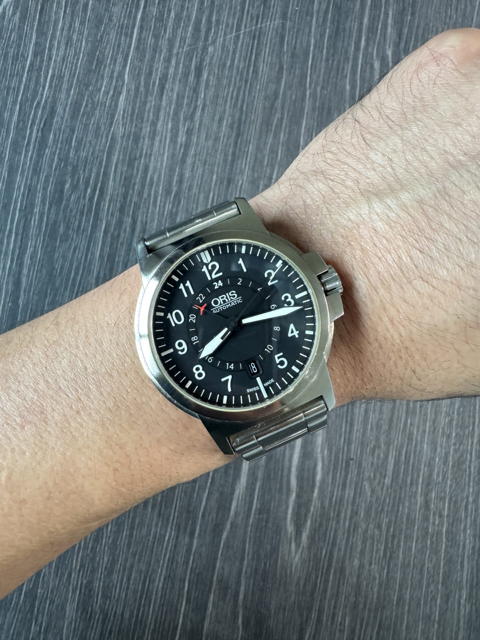 Oris BC3 Air Racing Limited Edition Titanium 42mm GMT 668 7647 7184-Set