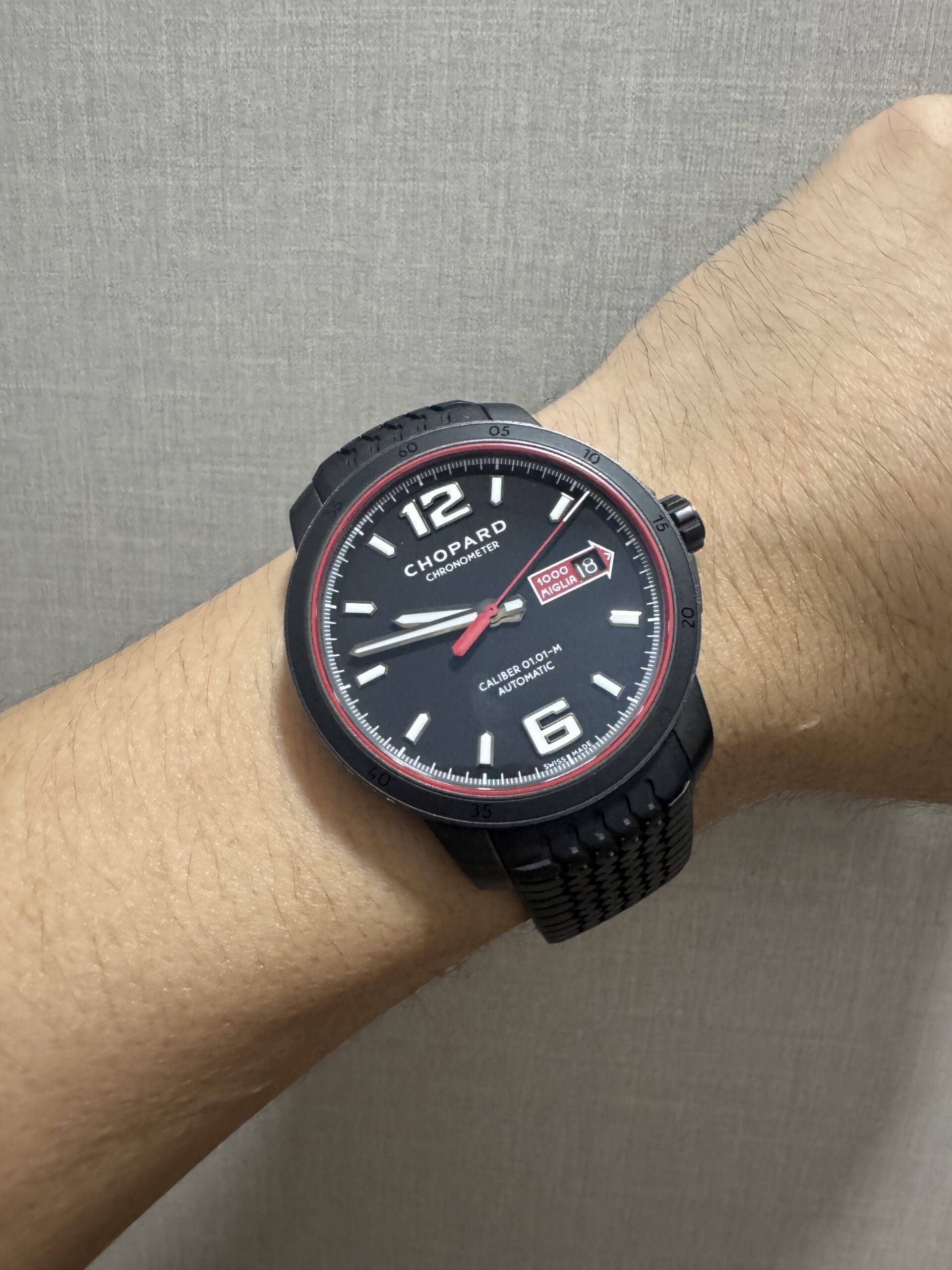 Chopard Mille Miglia GTS Speed 43mm Black DLC 168565-3002
