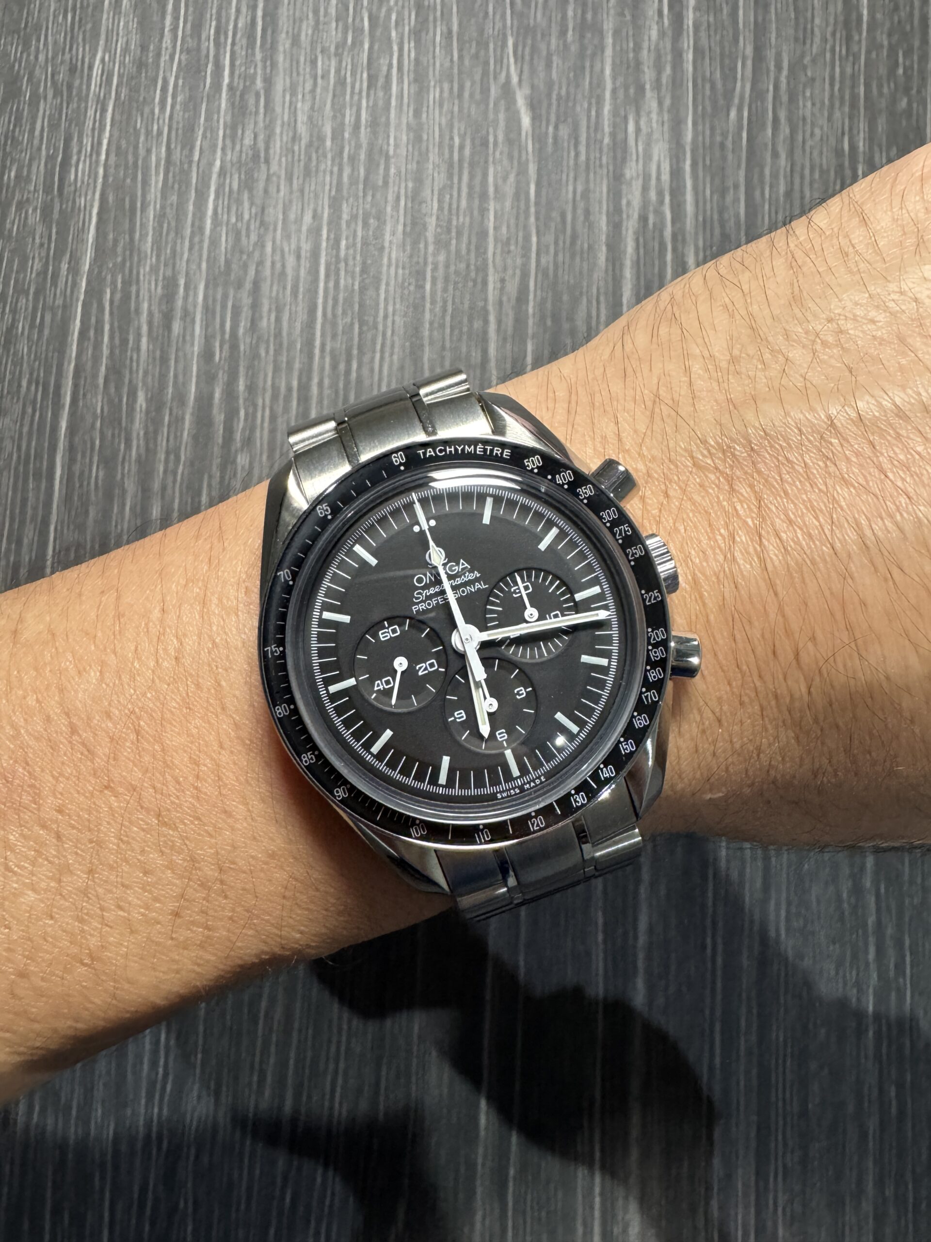 Omega Speedmaster Moonwatch Hesalite 1861 42mm 311.30.42.30.01.005