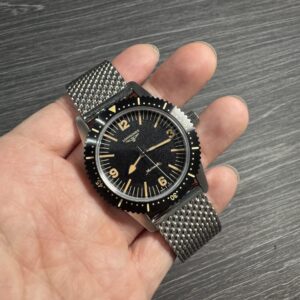 Longines Heritage Skin Diver Black Dial 42mm L28224566 L2.822.4.56.6