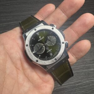 Hublot Classic Fusion Chronograph 42mm Titanium Green Dial 541.NX.8970.LR