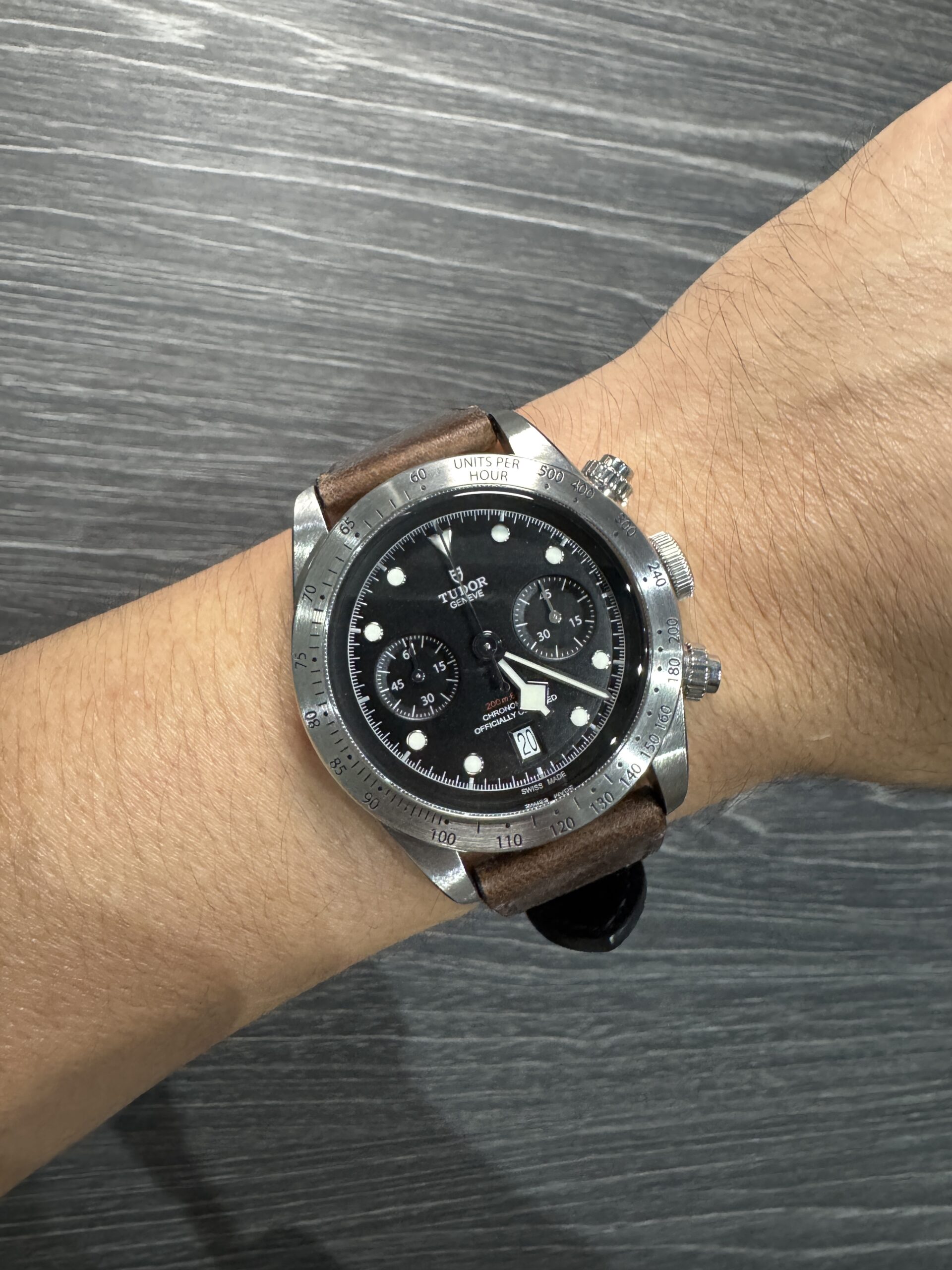 Tudor Black Bay Chronograph 41mm Black Dial 79350
