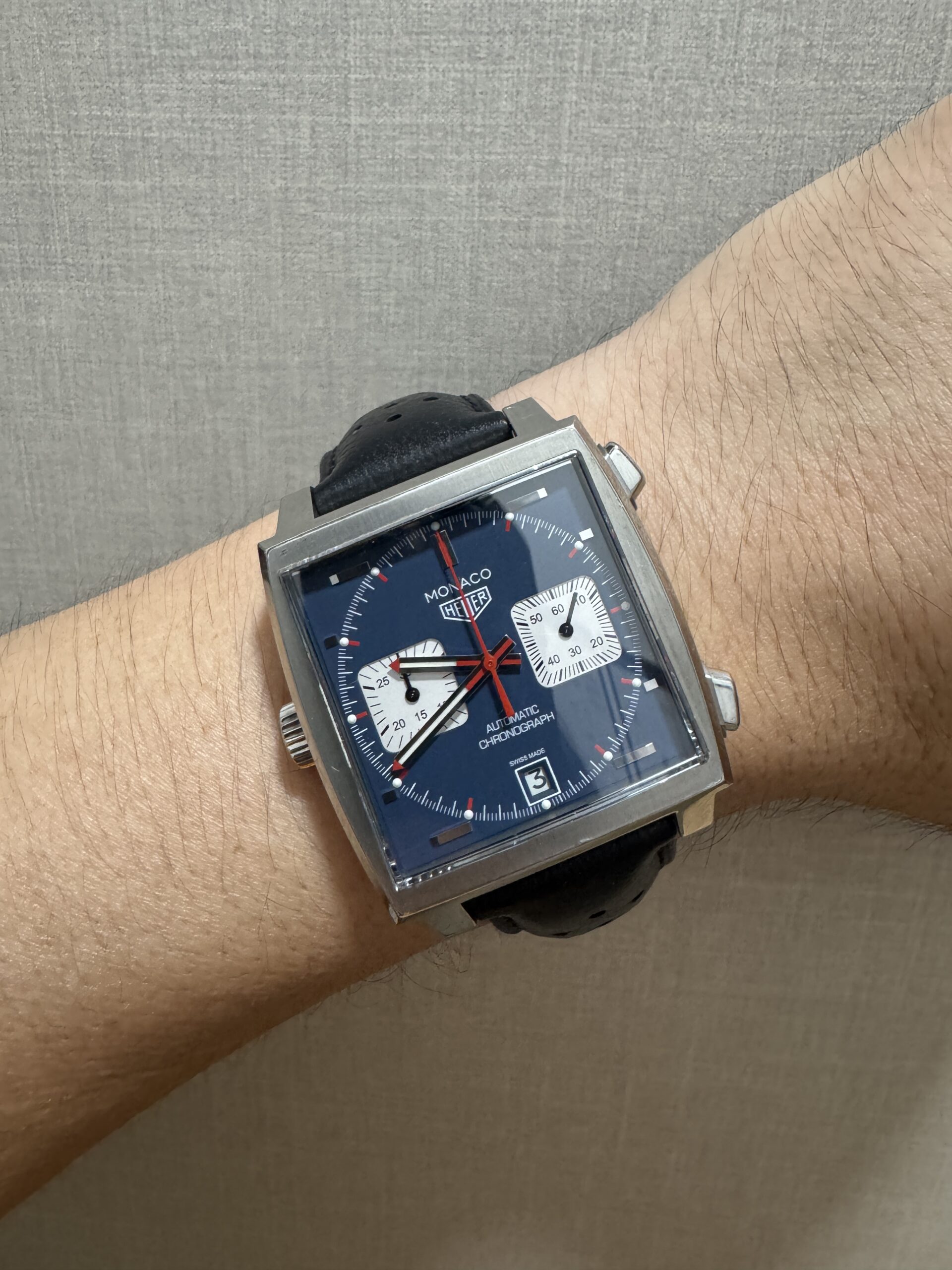 Tag Heuer Monaco Chronograph Calibre 11 Steve McQueen 39mm CAW211P.FC6356