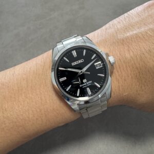 Grand Seiko Heritage Collection 39mm Spring Drive SBGA027 G SBGA027G Black dial
