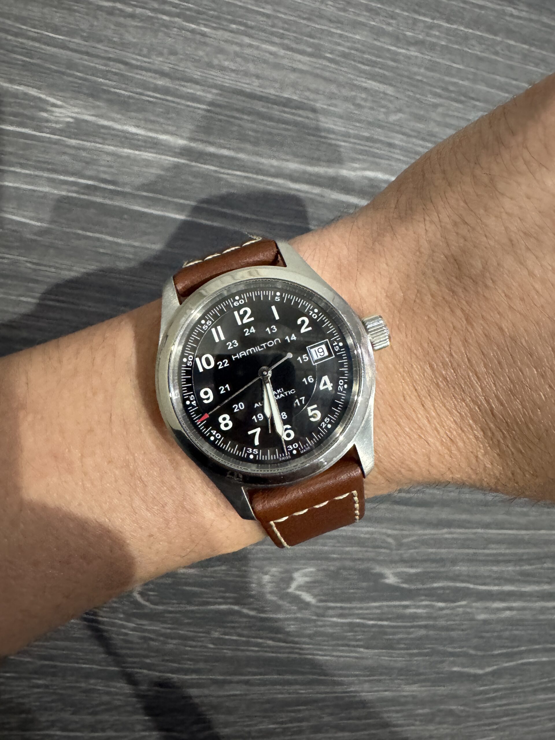 Hamilton Khaki Field 38mm Black Dial H70455533