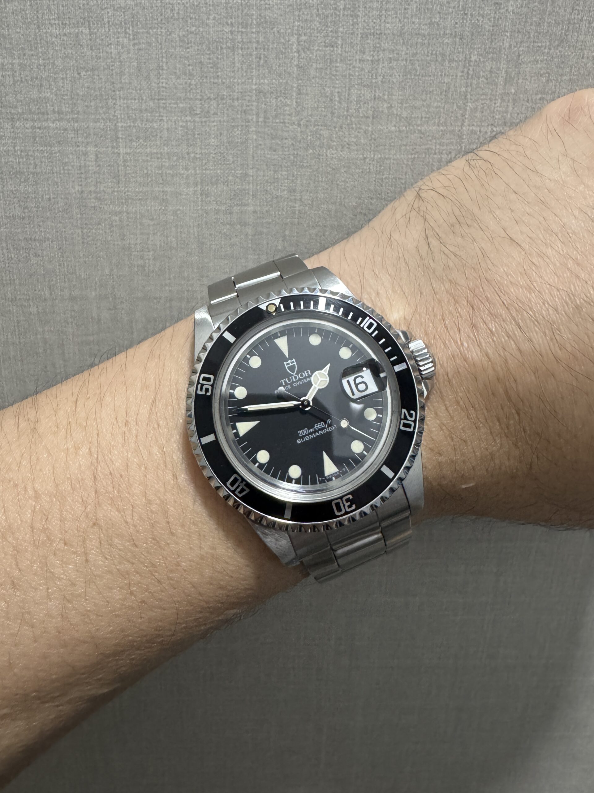 Tudor Submariner Date 79090 40mm Prince Oysterdate Rolex Black Dial ETA 2824-2