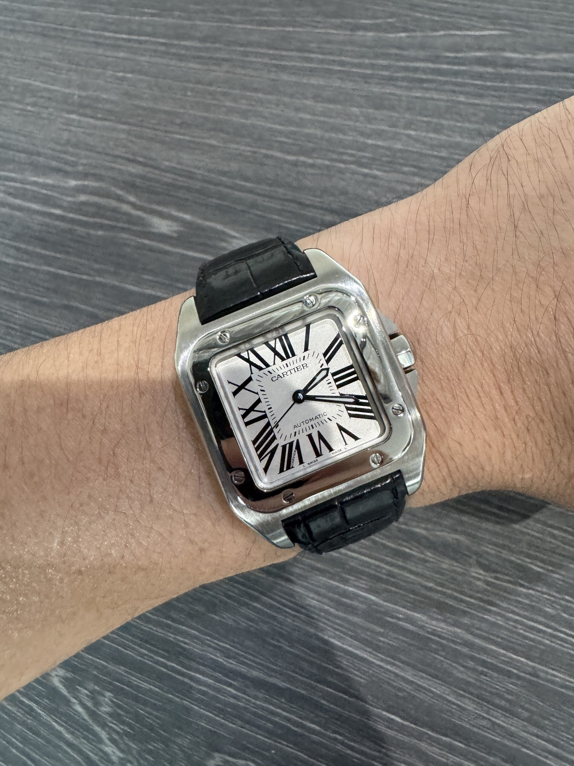 Cartier Santos 100 Medium W20126X8 Ref 2878