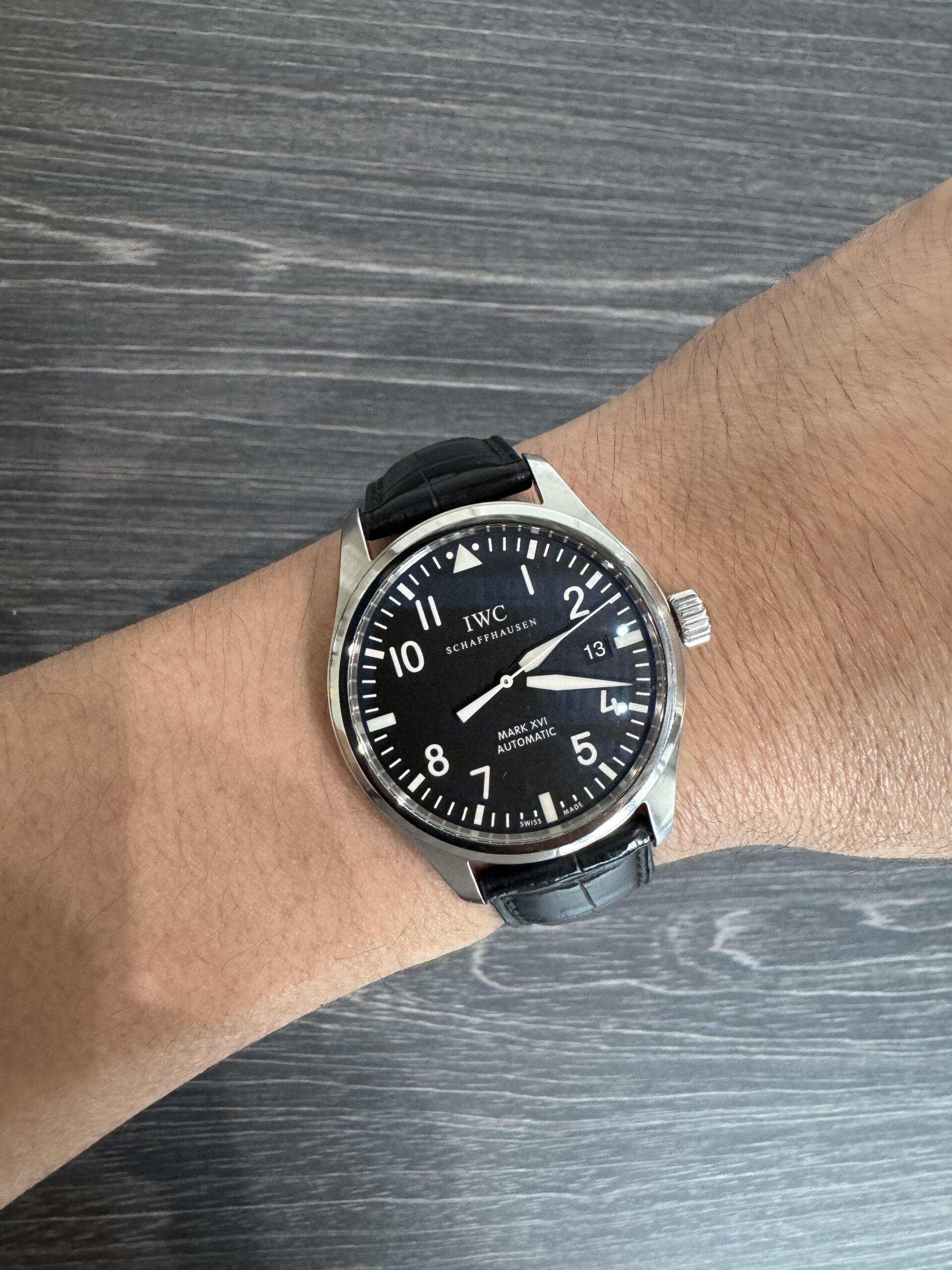 IWC Pilot Mark XVI 16 39mm IW325501 Black Dial