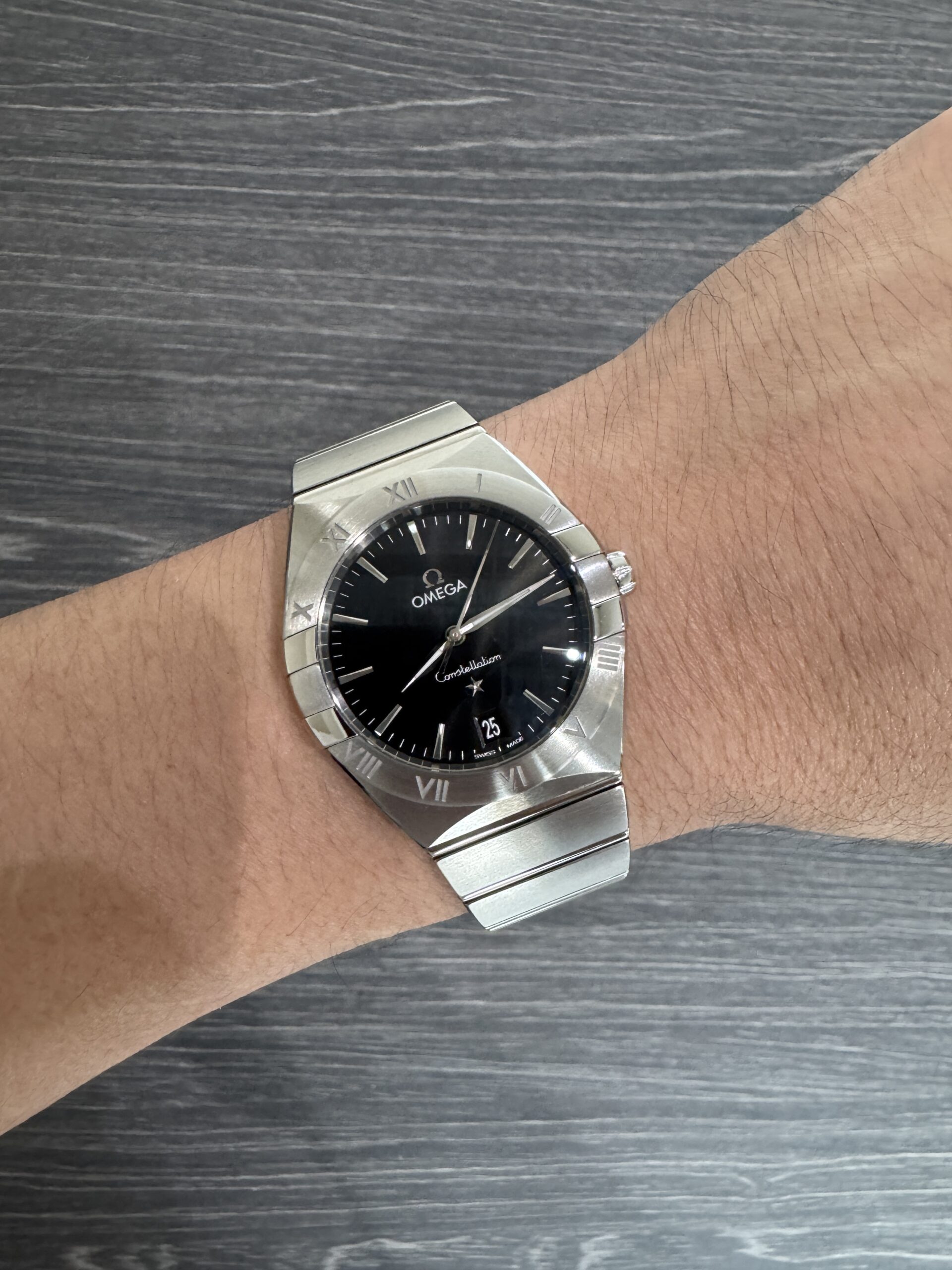 Omega Constellation 36mm Steel 131.10.36.60.0.001 Quartz Men Ladies watches