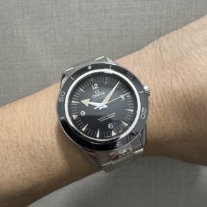 Omega Seamaster 300 Heritage 41mm 233.30.41.21.01.001 Vintage black dial Steel bracelet
