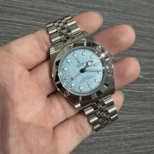 Tudor Black Bay BB 54 37mm Lagoon Blue Dial 79000 M79000-0001 Jubilee Bracelet