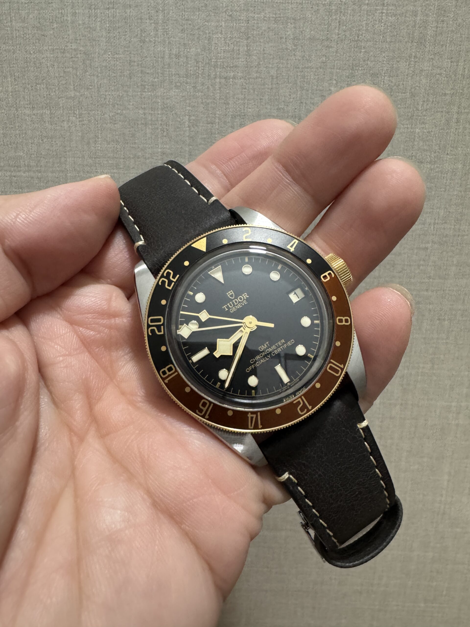 Tudor Black Bay GMT S&G 41mm 79833MN RootBeer S & G Root Beer M79833MN-0003 Gold Steel