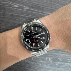 Grand Seiko Sport Collection 40.5mm GMT SBGE253 G SBGE253G Black Dial Spring Drive