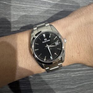 Grand Seiko Heritage Collection SBGX261 37mm Black Dial Steel Quartz Men Watches