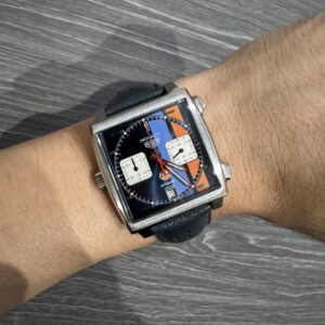 Tag Heuer Monaco Chronograph X Gulf Calibre 11 39mm CAW211R.FC6401