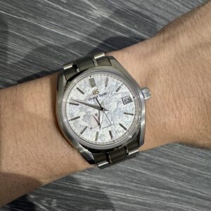 Grand Seiko Heritage Collection Shunbun 40mm SBGA443 G SBGA443G SBGA413 Spring Drive Titanium